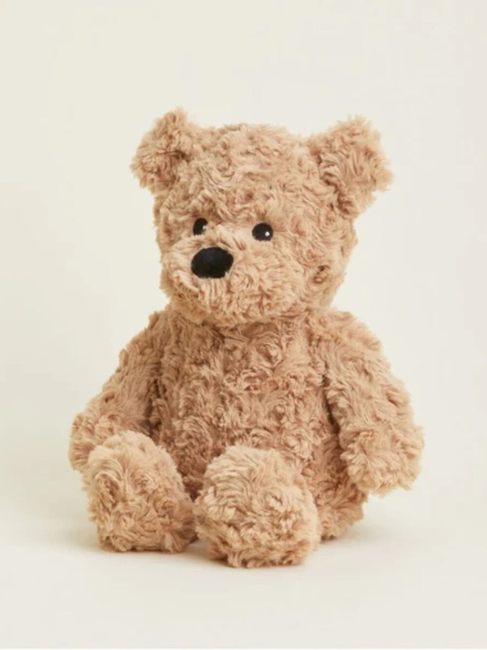 Brown Curly Bear Warmies NWT Weighted Lavender Hot Cold Compress Wellness - Picture 4 of 7